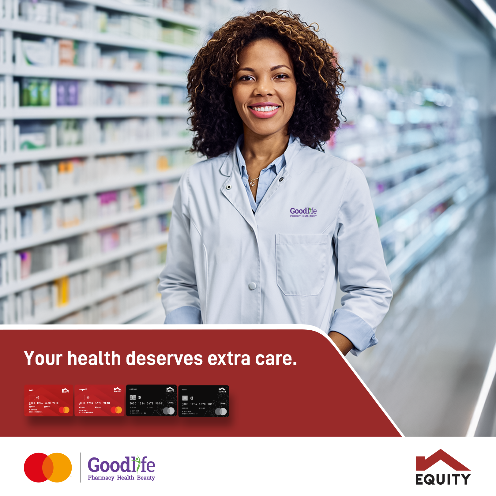Equity Mastercard Goodlife Pharmacy