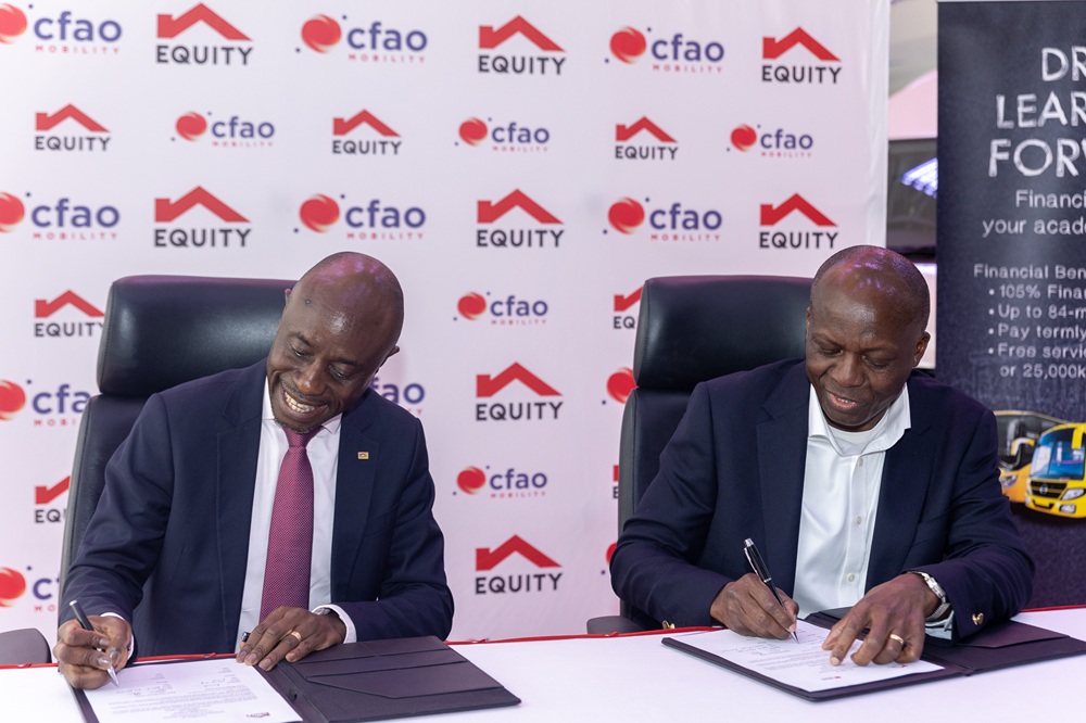 Equity Bank Partners with CFAO Mobility to Drive Affordable and Accessible Motor Vehicle Ownership