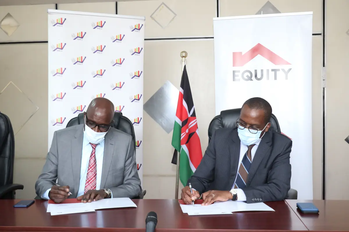 MICRO AND SMALL ENTERPRISES AUTHORITY (MSEA) AND EQUITY SIGN MOU AIMED AT PROMOTING THE GROWTH OF MSEs IN KENYA