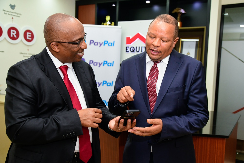 EQUITY LINKS PAYPAL WITHDRAWALS TO EQUITY MOBILE APP AND EQUITY ONLINE ...