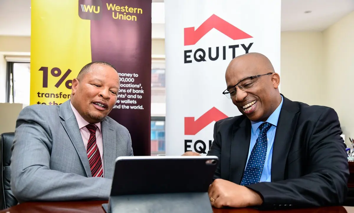 WESTERN UNION INTERNATIONAL MONEY TRANSFERS NOW AVAILABLE ON EQUITY MOBILE APP AND EQUITY ONLINE