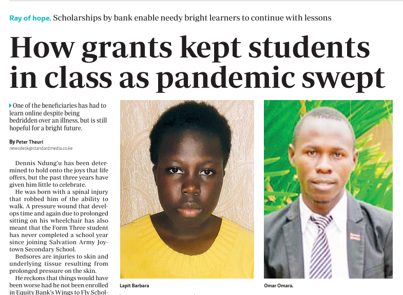 How grants kept students in class as pandemic swept