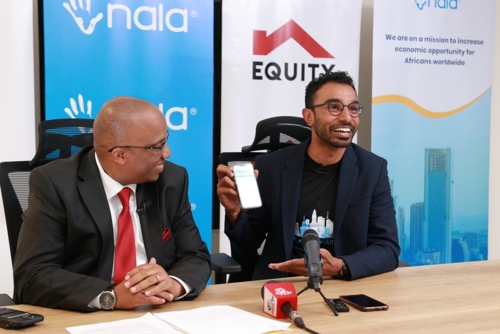 Equity Bank Inks Deal with NALA to enable Kenyans in UK and USA send money back home