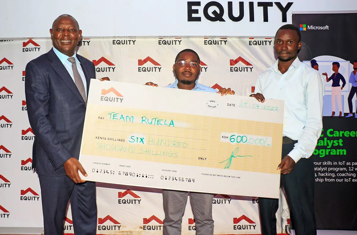 WINNERS OF THE EQUITY HACKATHON FETED FOR THEIR CONTRIBUTION TO INNOVATION IN THE FINANCIAL SECTOR