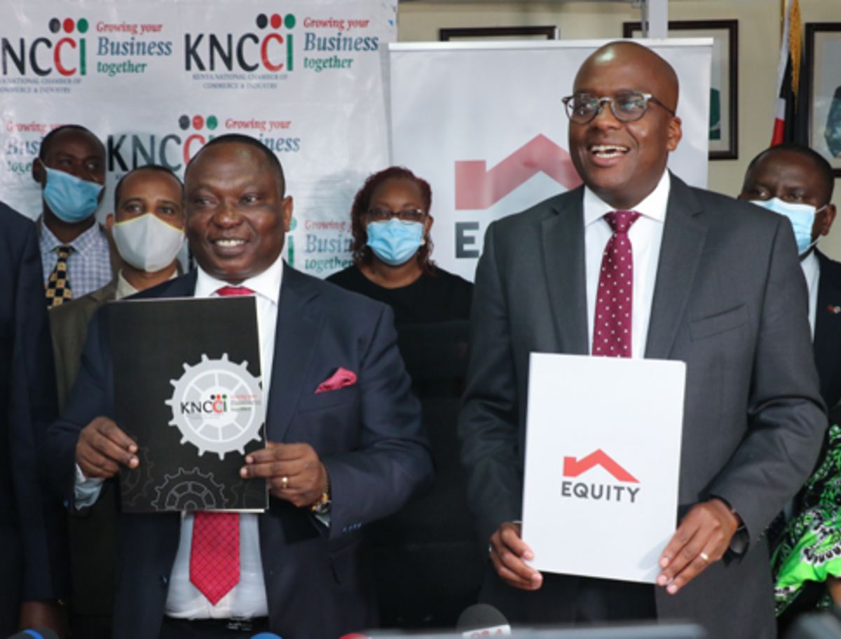 Kenya National Chamber of Commerce and Industry, Equity sign Memorandum of Understanding to offer Ksh. 200 billion to Kenyan businesses